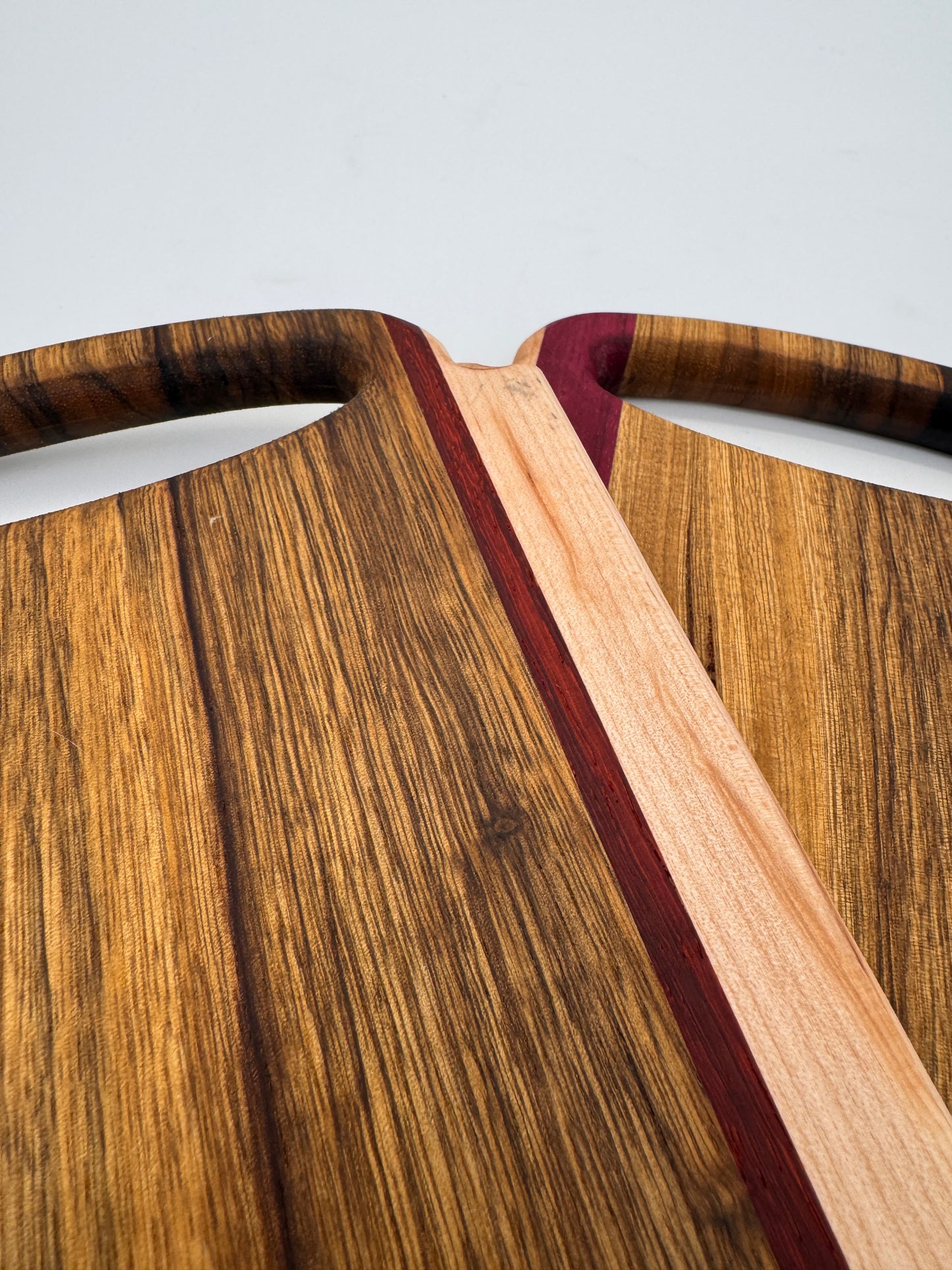 The "African Black Limba" 12inch Cutting Boards (Set)
