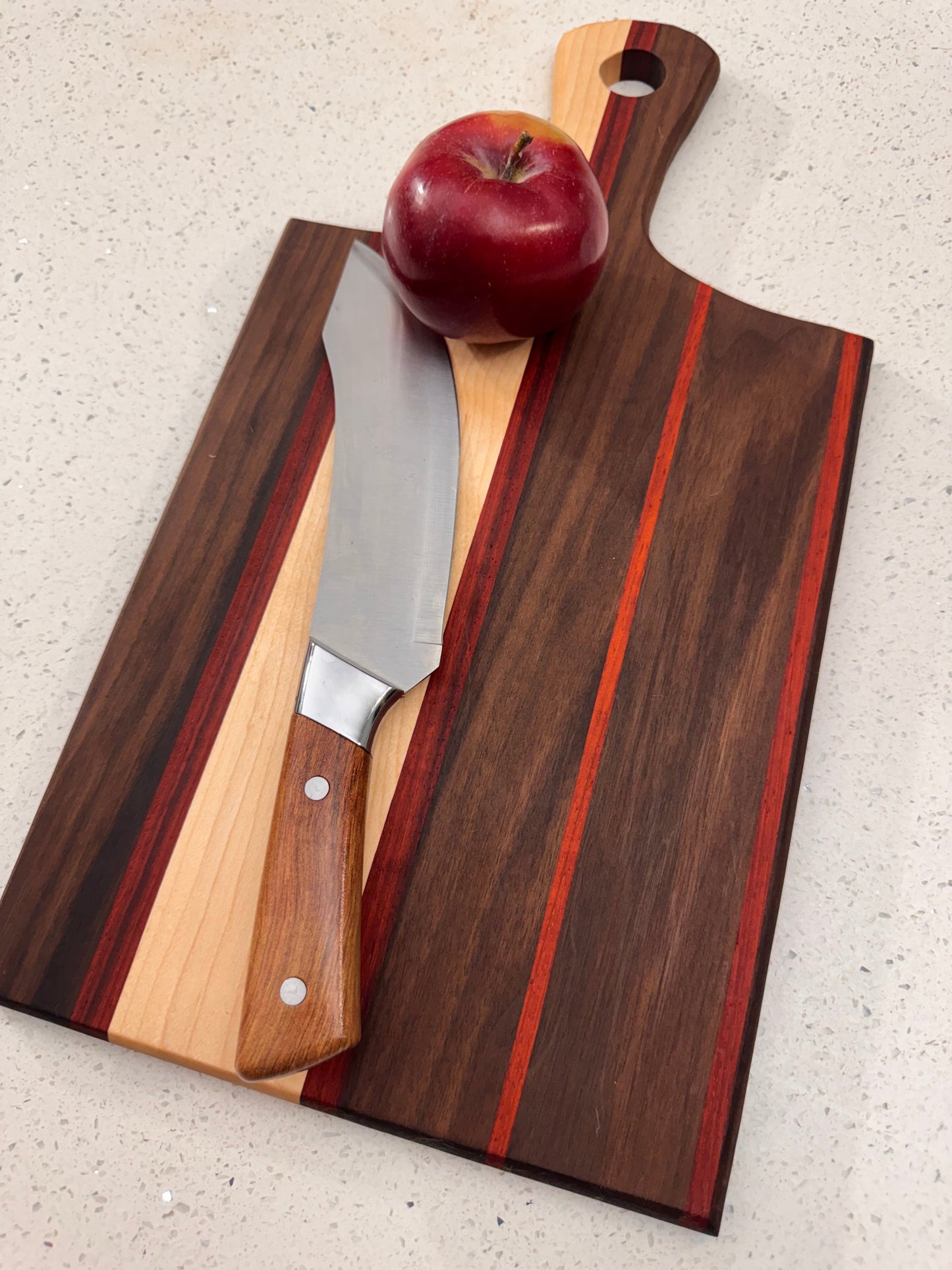 The "4 Clean Stripes" Cutting Board