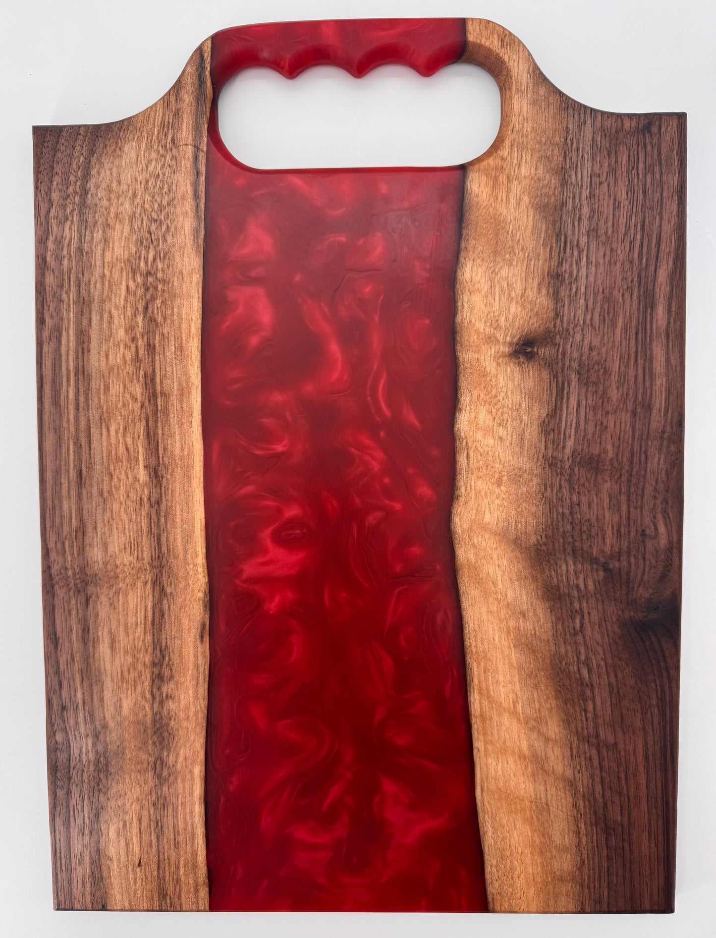 The "Red Liquid Jolly Rancher” 14inch Charcuterie Serving Board