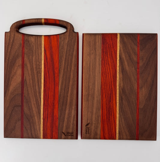 The "Epic Red Paduk" 11inch Cutting Boards (Set)