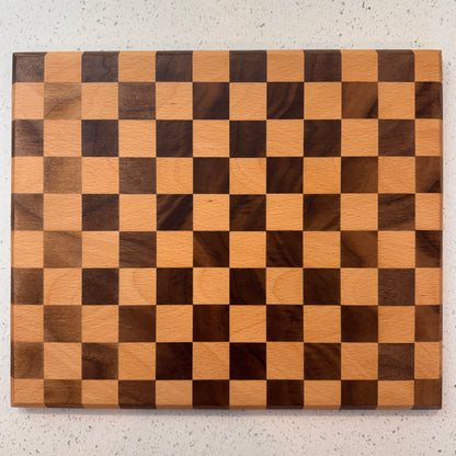 The "Black and White Cookie" Cutting Board