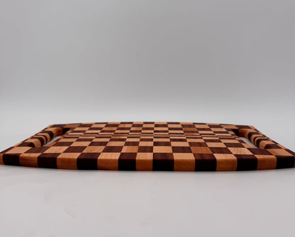 The "Racing Flag double grip" Cutting Board