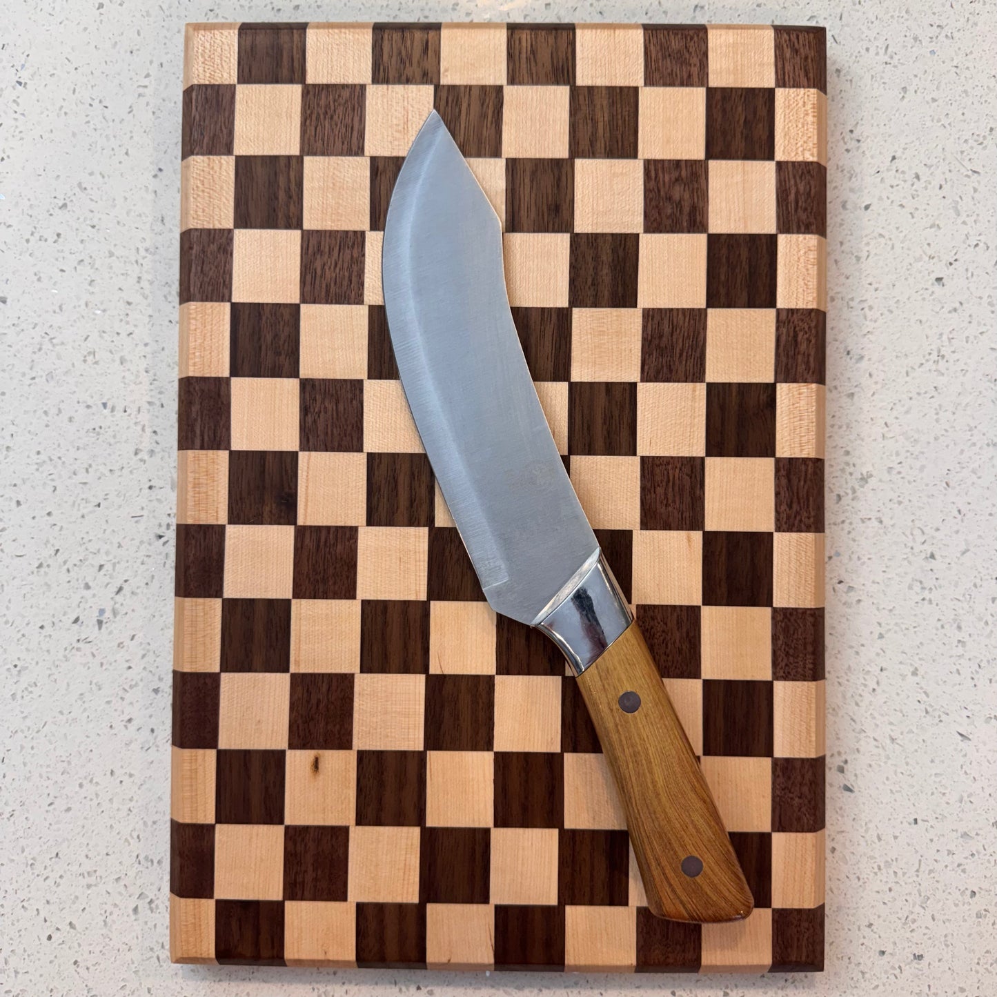 The "Rectangle Checker" Cutting Board