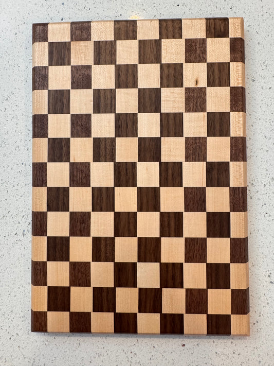The "Rectangle Checker" Cutting Board