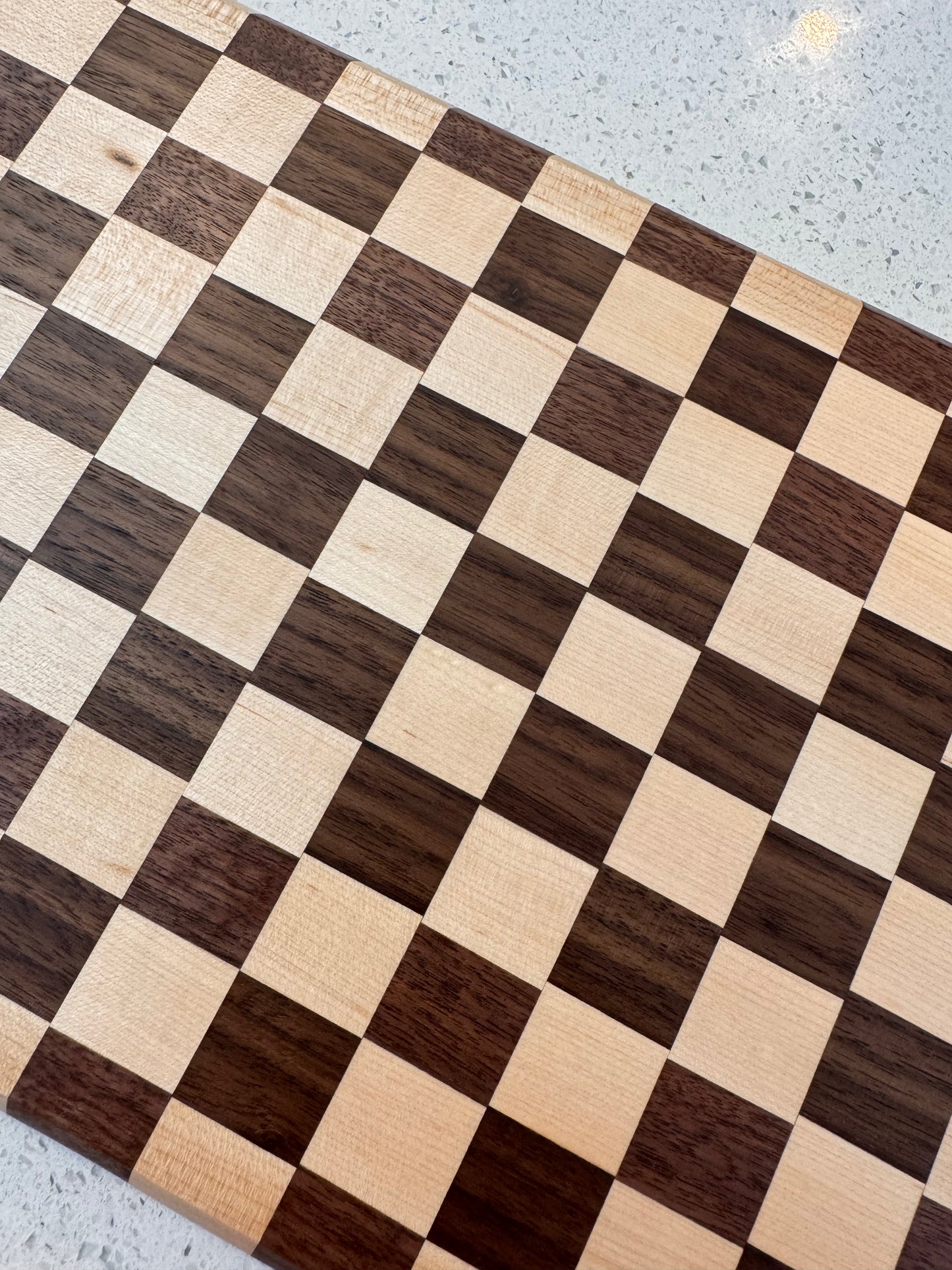 The "Rectangle Checker" Cutting Board