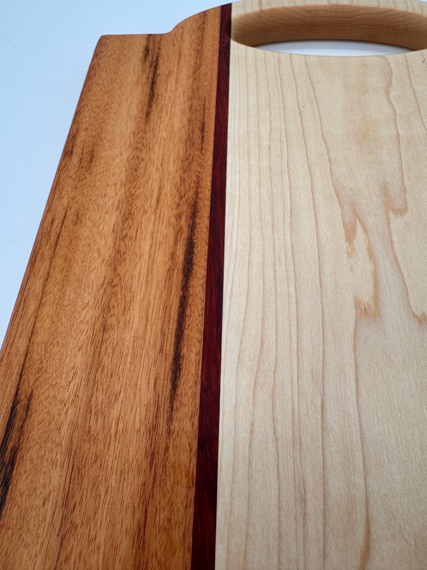 The "Tiger got your tail" 12inch Cutting Board