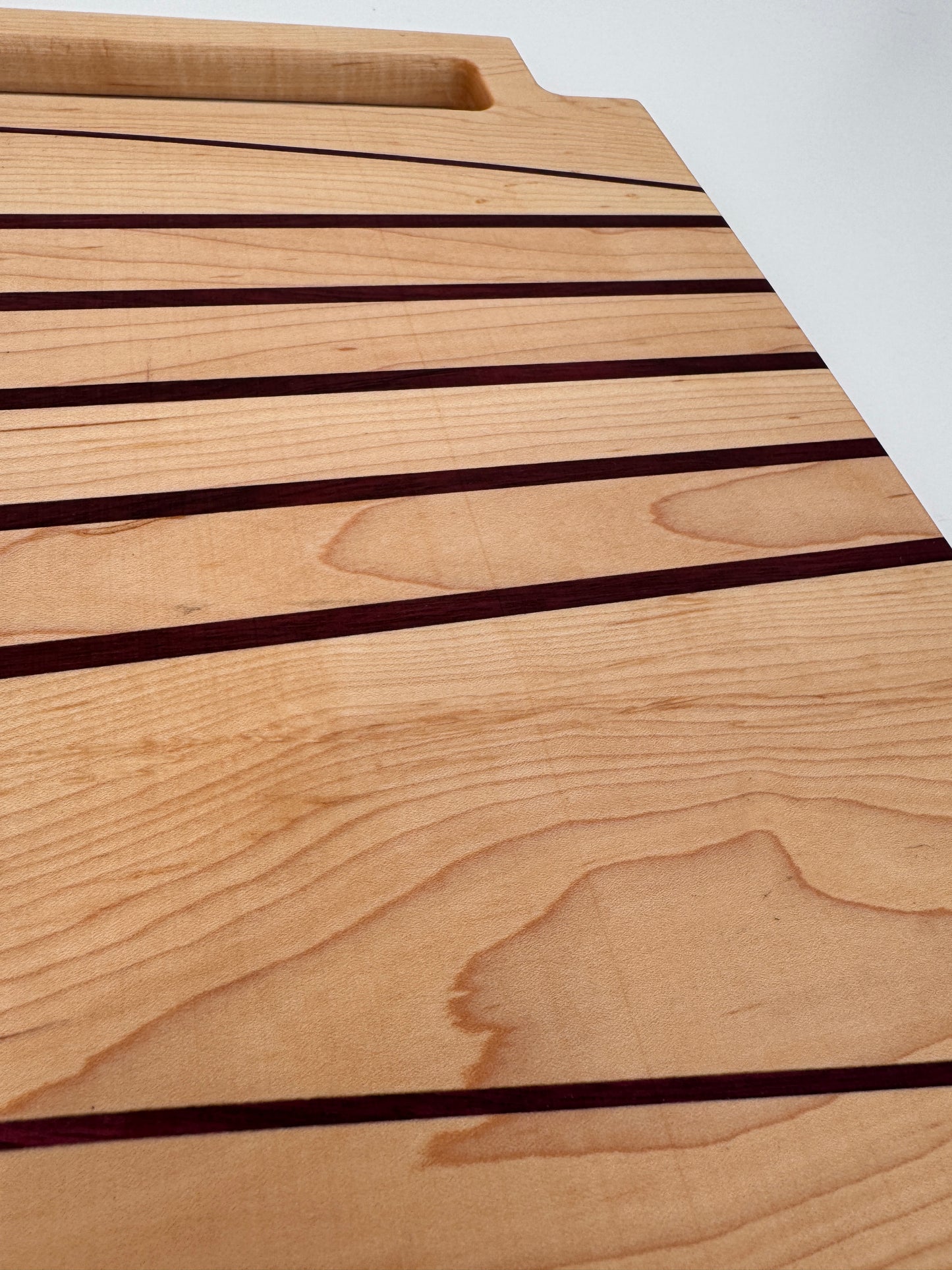 The "Maple Line Two" Cutting Board