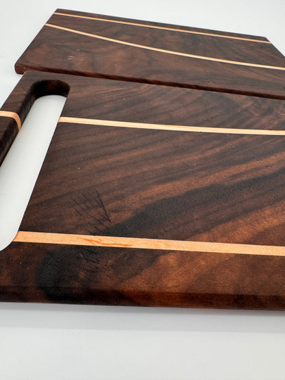 The "Walnuts and stripes" 12inch Cutting Boards (Set)