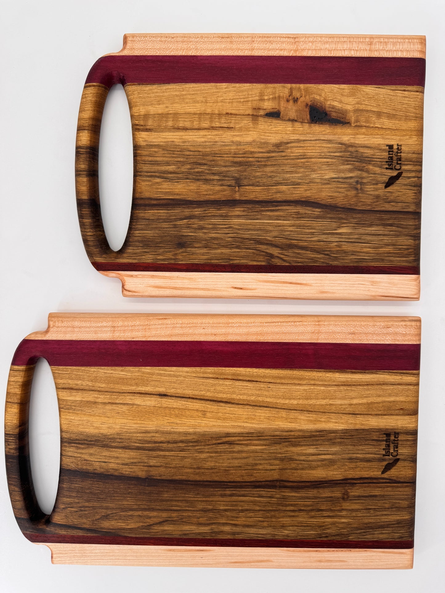 The "African Black Limba" 12inch Cutting Boards (Set)