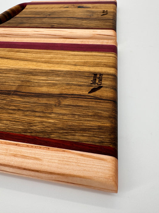 The "African Black Limba" 12inch Cutting Boards (Set)