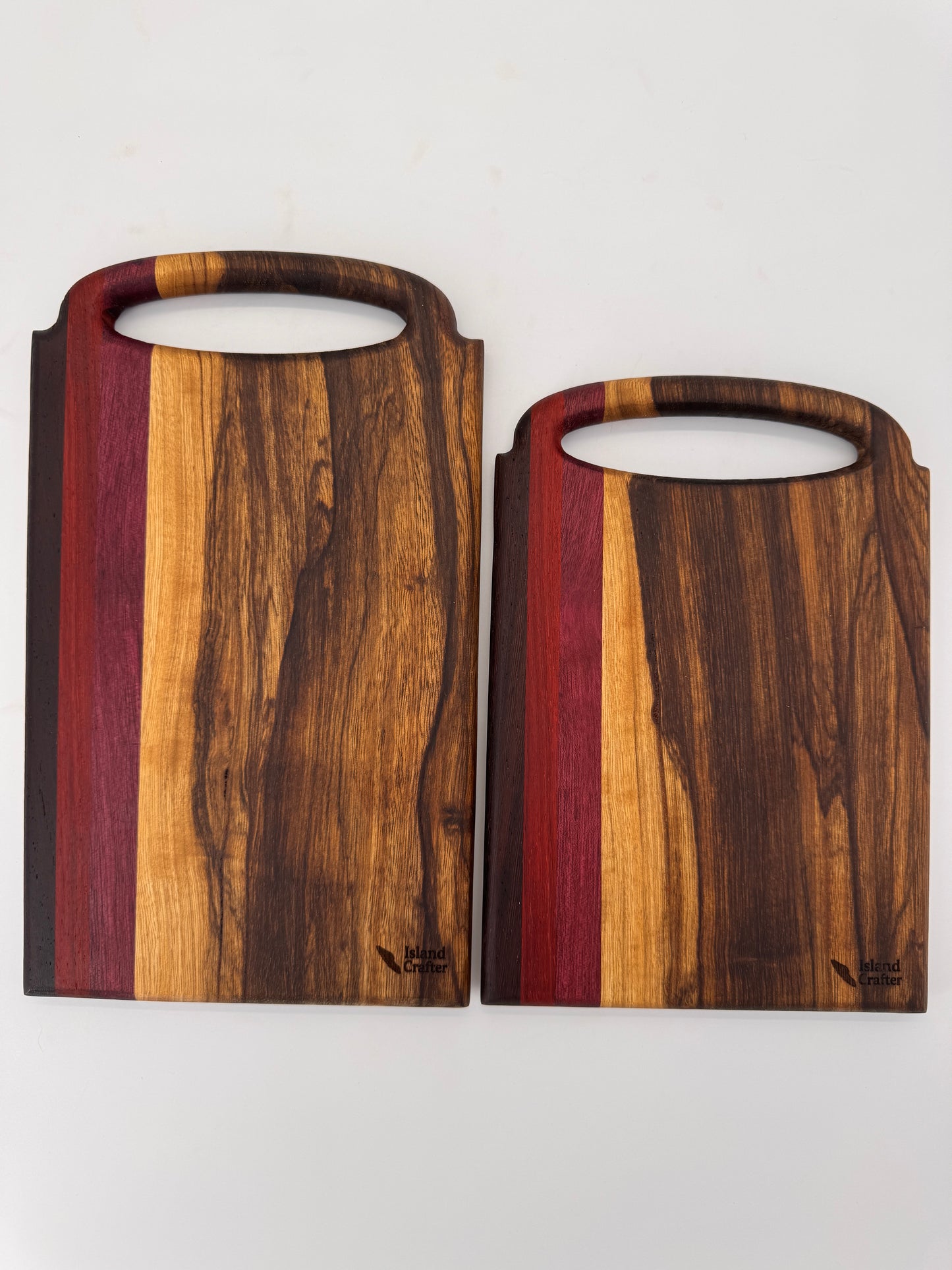 The "Fancy hardwood trees" 12inch Cutting Boards (Set)
