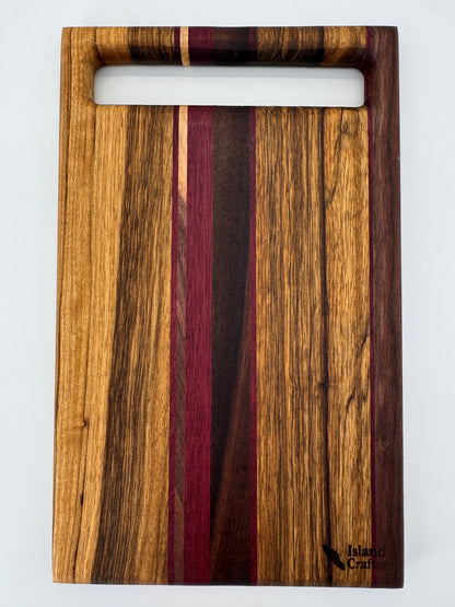 The "4 Wood Slicing” 12inch Cutting Board