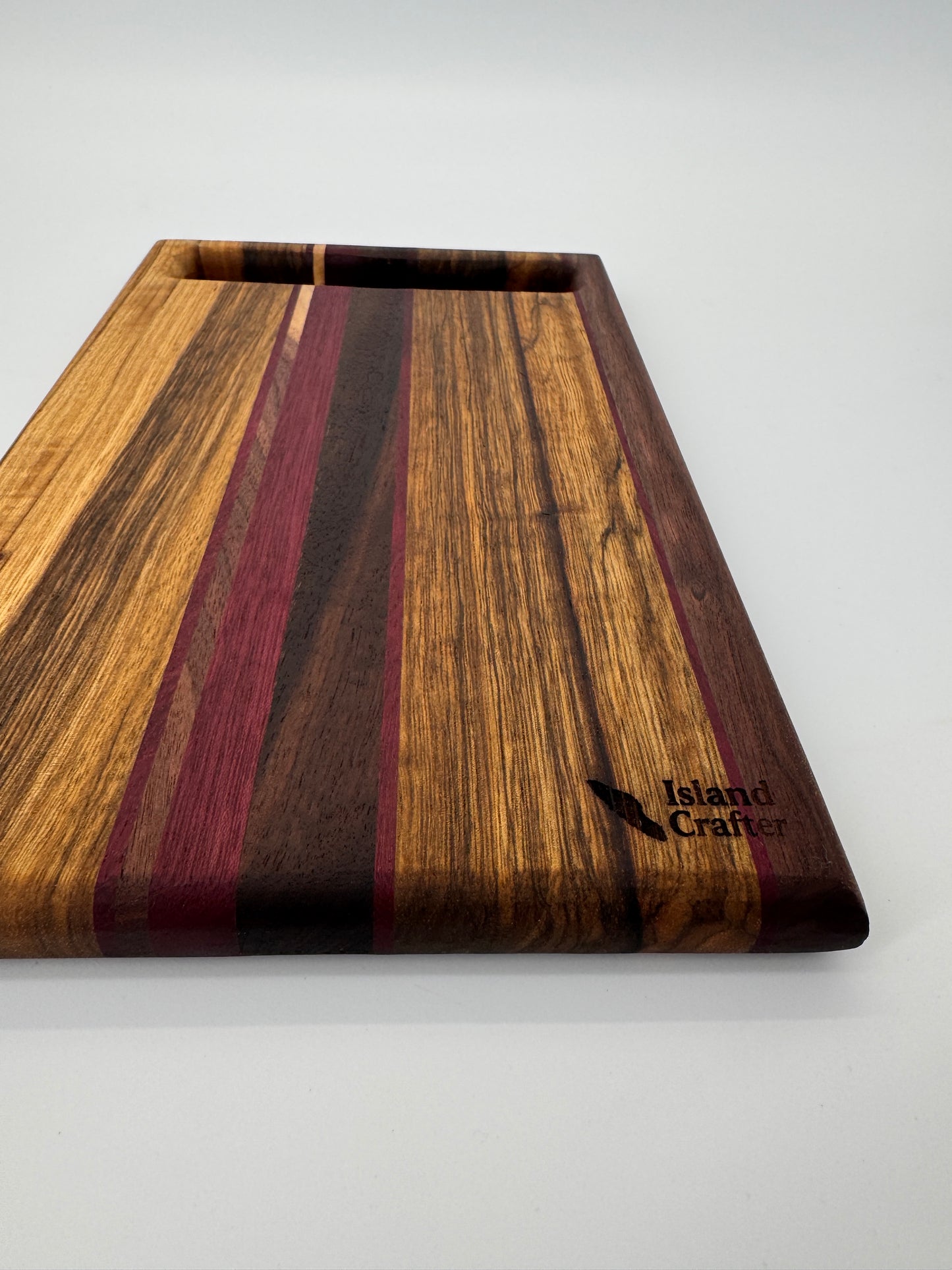 The "4 Wood Slicing” 12inch Cutting Board
