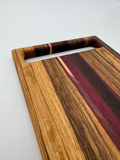 The "4 Wood Slicing” 12inch Cutting Board