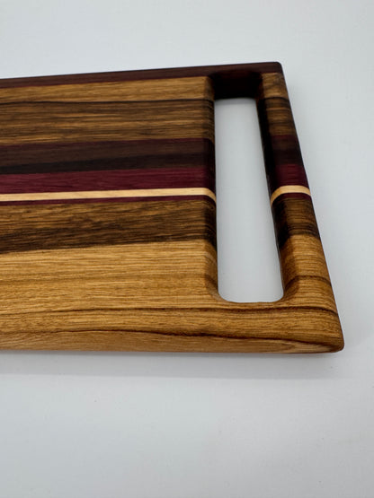 The "4 Wood Slicing” 12inch Cutting Board