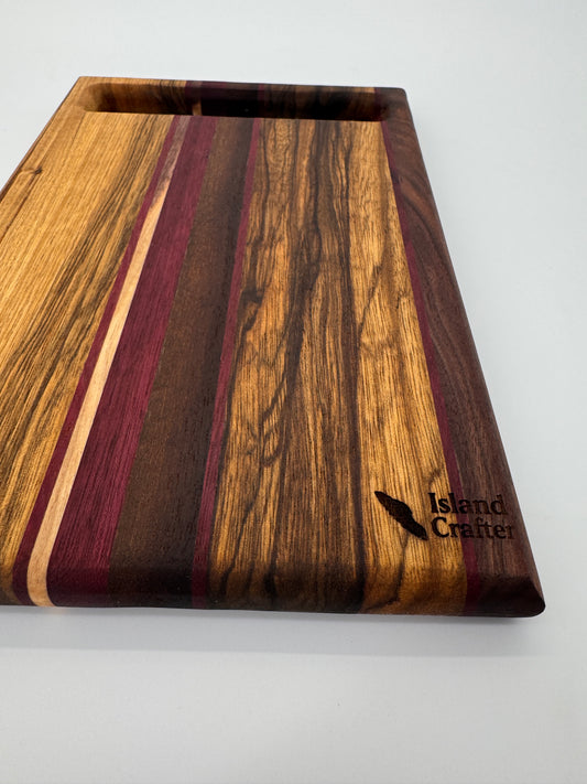 The "4 Wood Slicing” 11inch Cutting Board