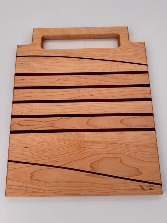 The "Maple Line Two" Cutting Board