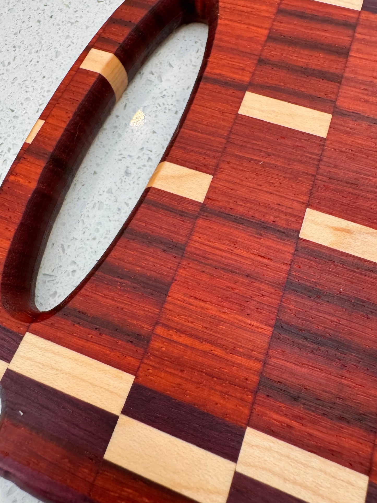 The "Double Handle Mini" Cutting Board