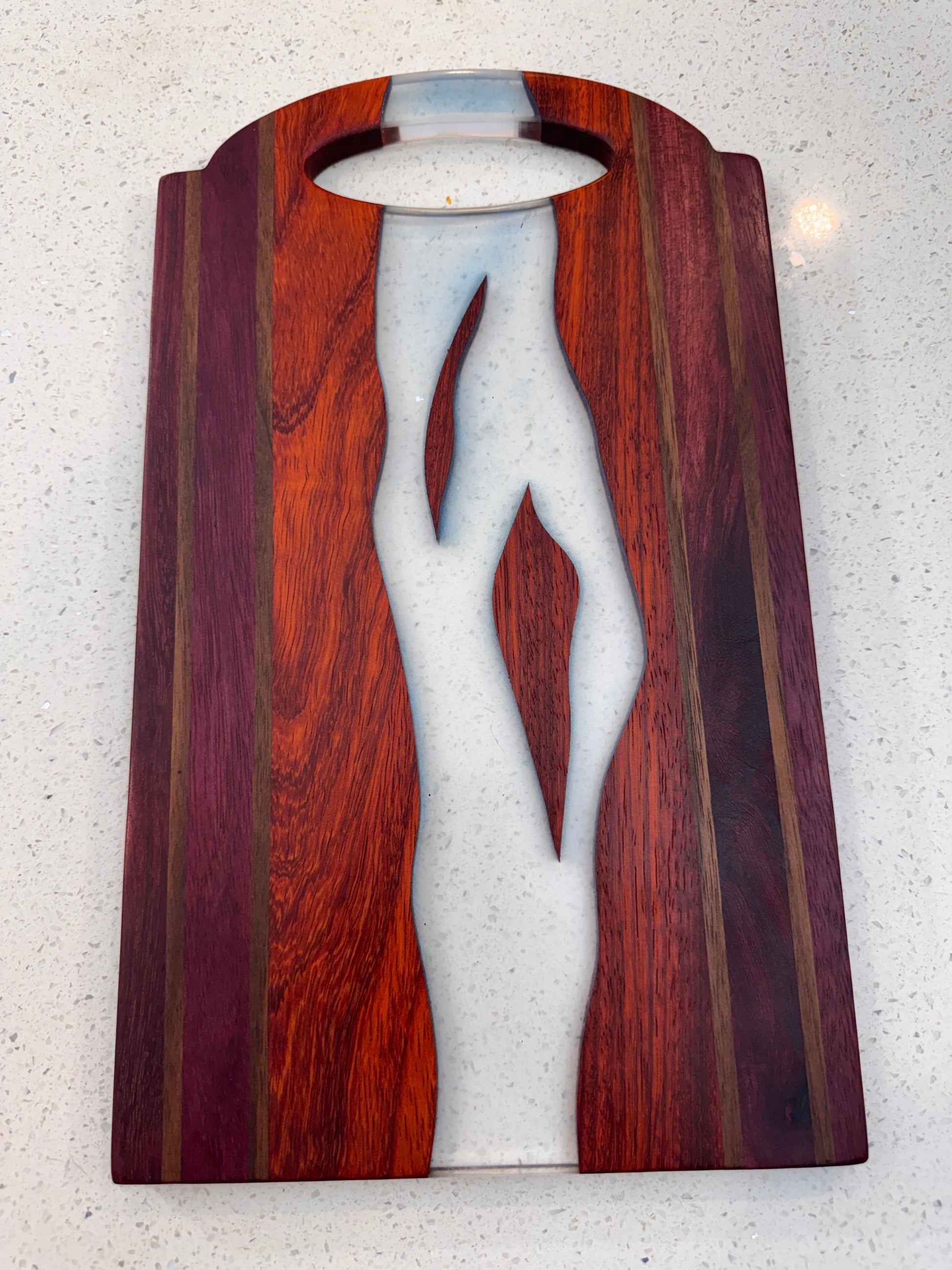 The "River Island Sky" Serving Board