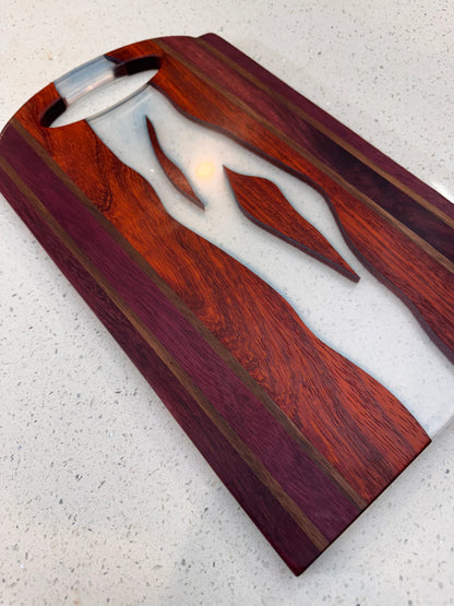 The "River Island Sky" Serving Board