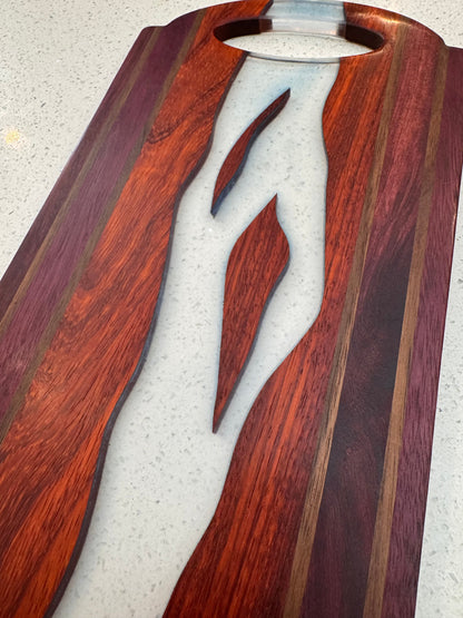 The "River Island Sky" Serving Board