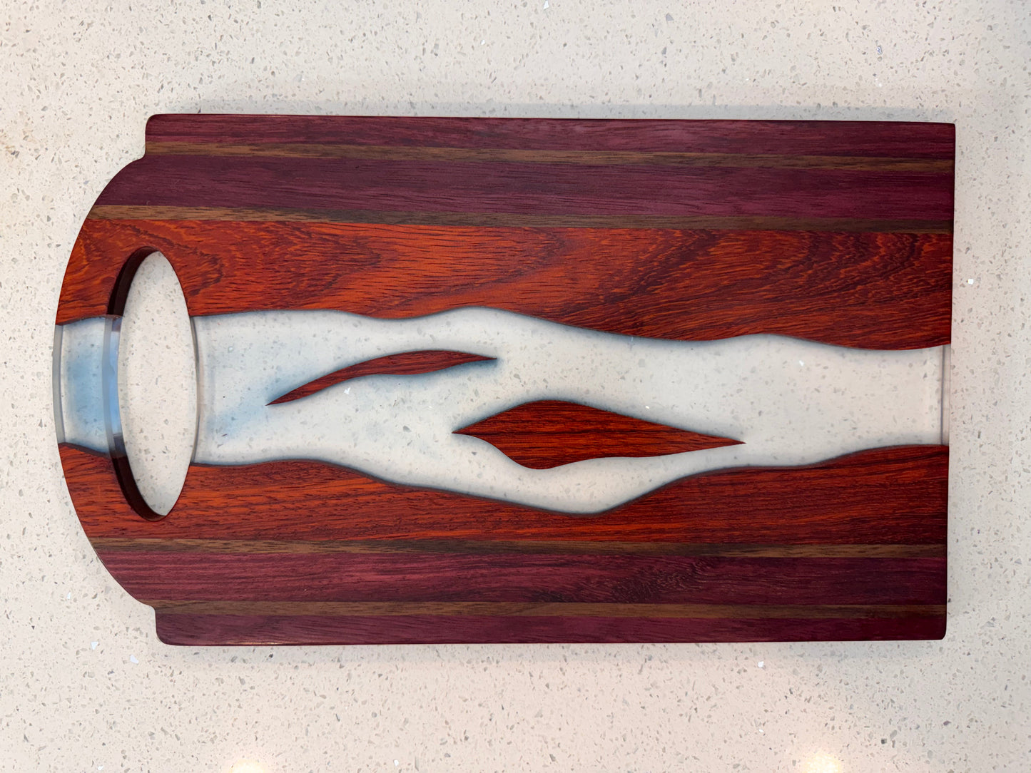 The "River Island Sky" Serving Board