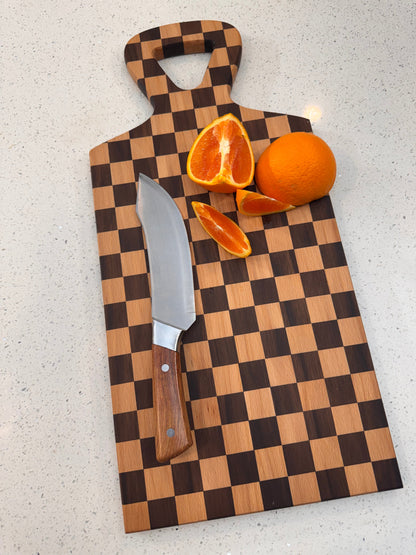 The "Checker" Cutting Board