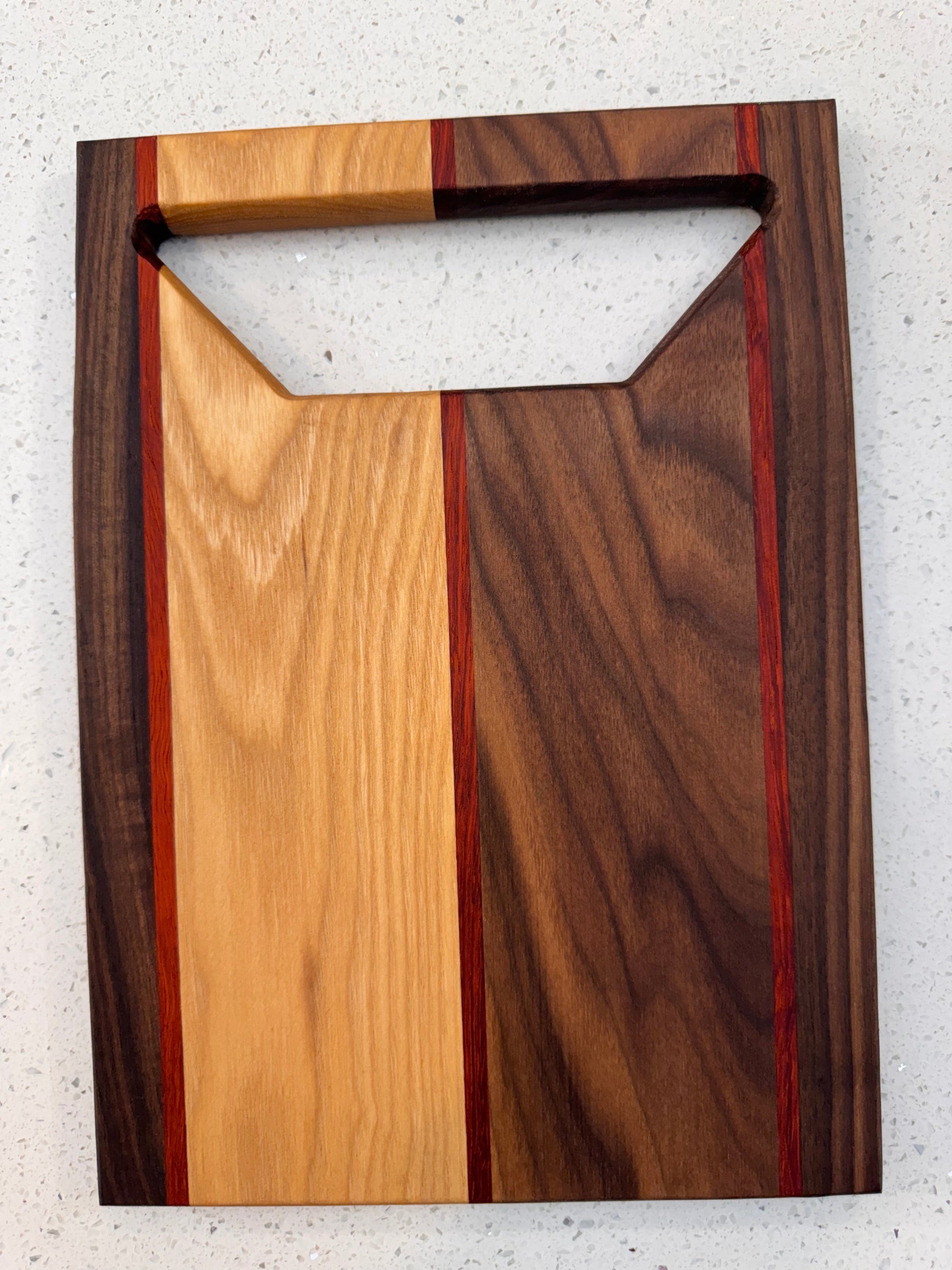 The "Clean Stripes" Cutting Board