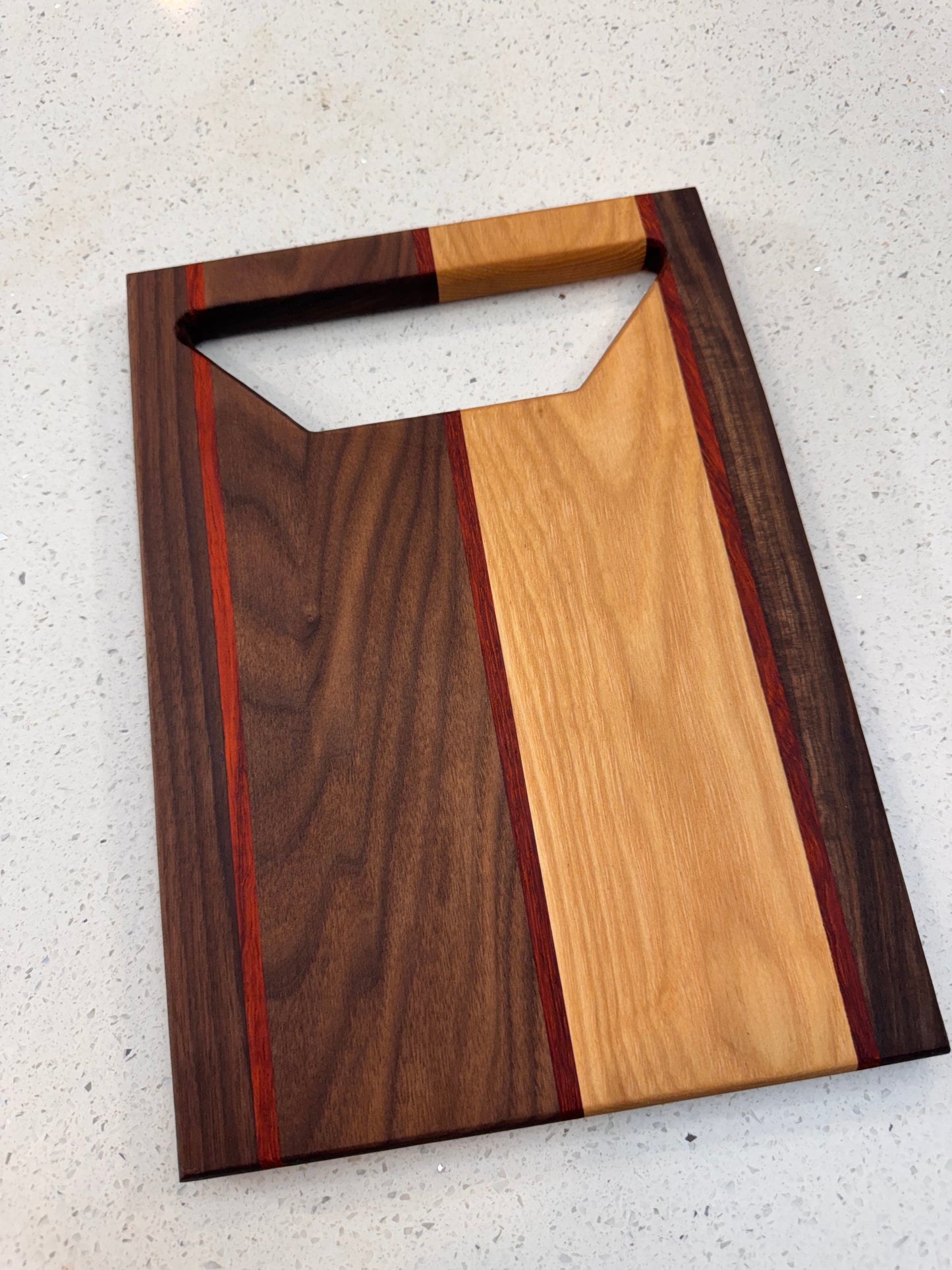 The "Clean Stripes" Cutting Board