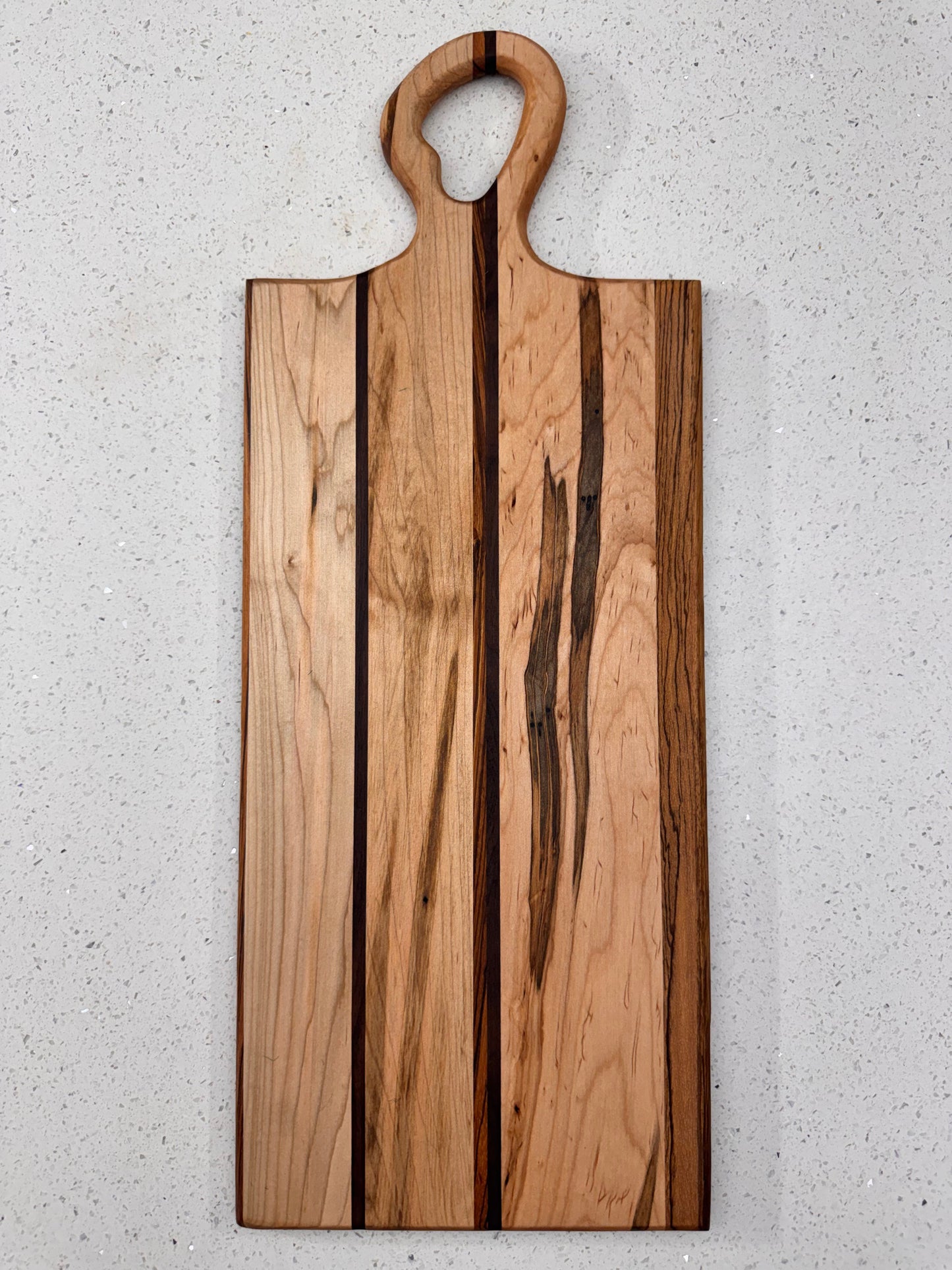 The "Ambrosia Maple Purple Heart2" Cutting Board