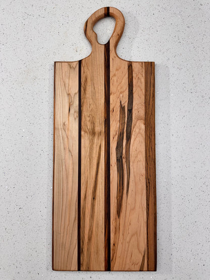 The "Ambrosia Maple Purple Heart2" Cutting Board