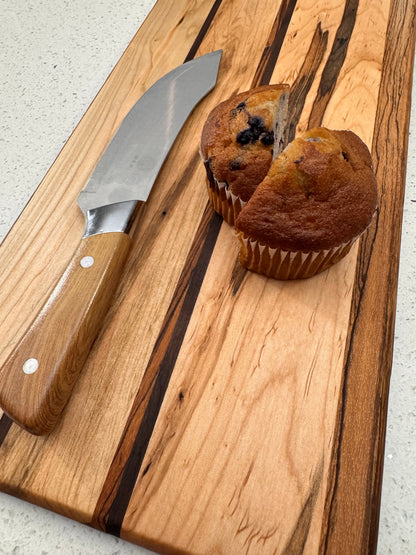 The "Ambrosia Maple Purple Heart2" Cutting Board