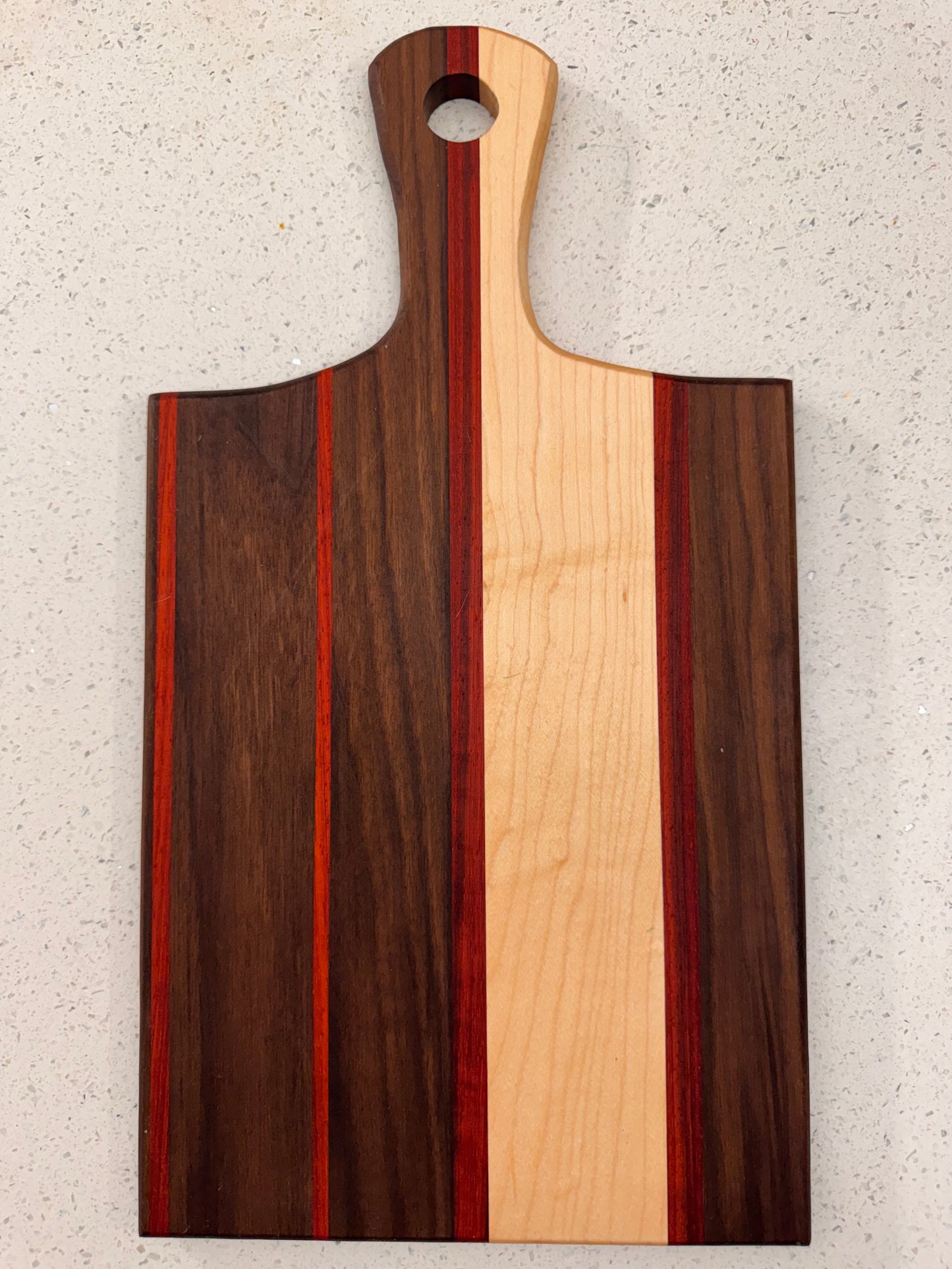 The "4 Clean Stripes" Cutting Board