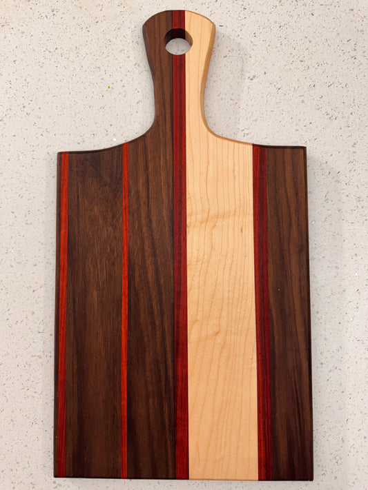 The "4 Clean Stripes" Cutting Board