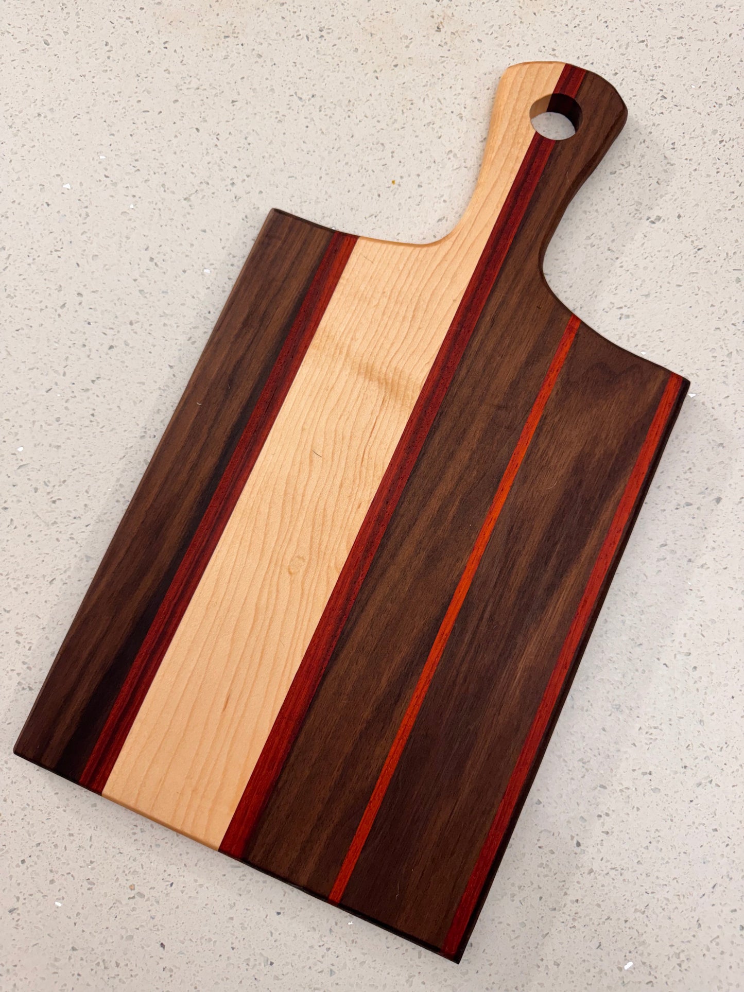 The "4 Clean Stripes" Cutting Board