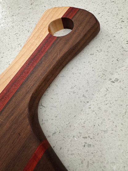 The "4 Clean Stripes" Cutting Board