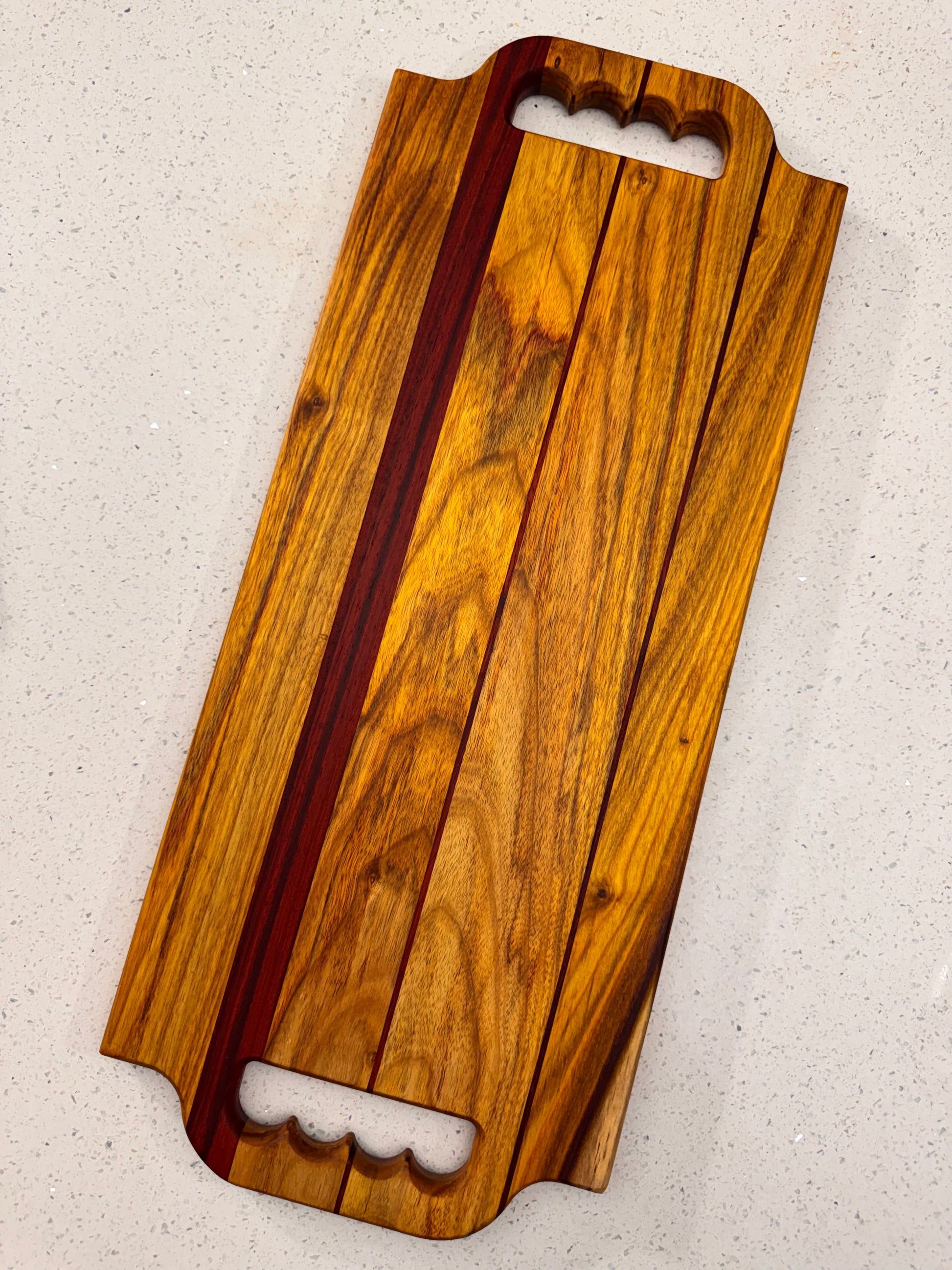 The "Classic old School Handle Grip" Cutting Board