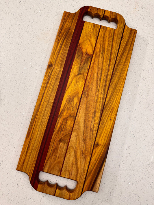 The "Classic old School Handle Grip" Cutting Board