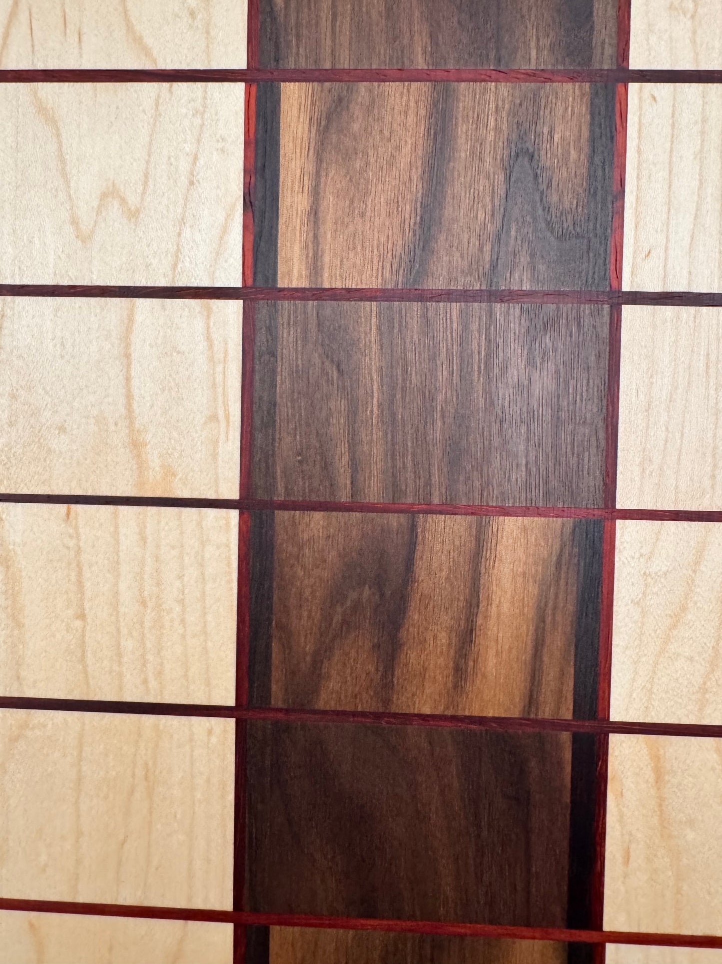 The "Super Black Walnut Grid" Cutting Board