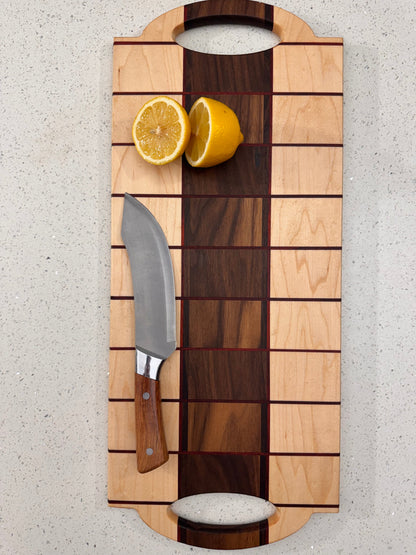 The "Super Black Walnut Grid" Cutting Board