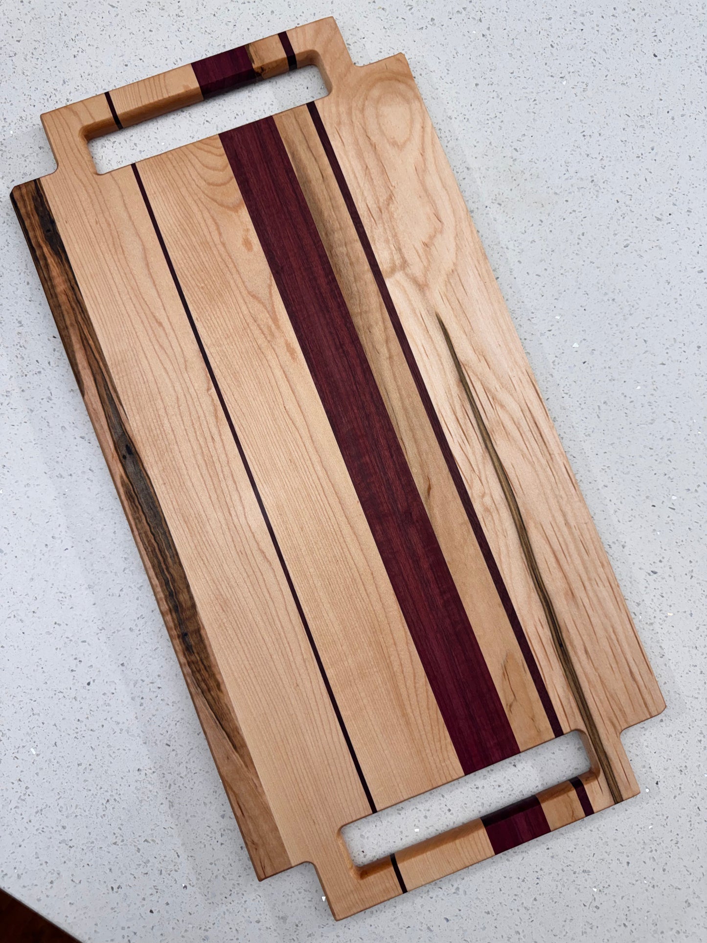 The "Double Handle Big Boy" Cutting Board