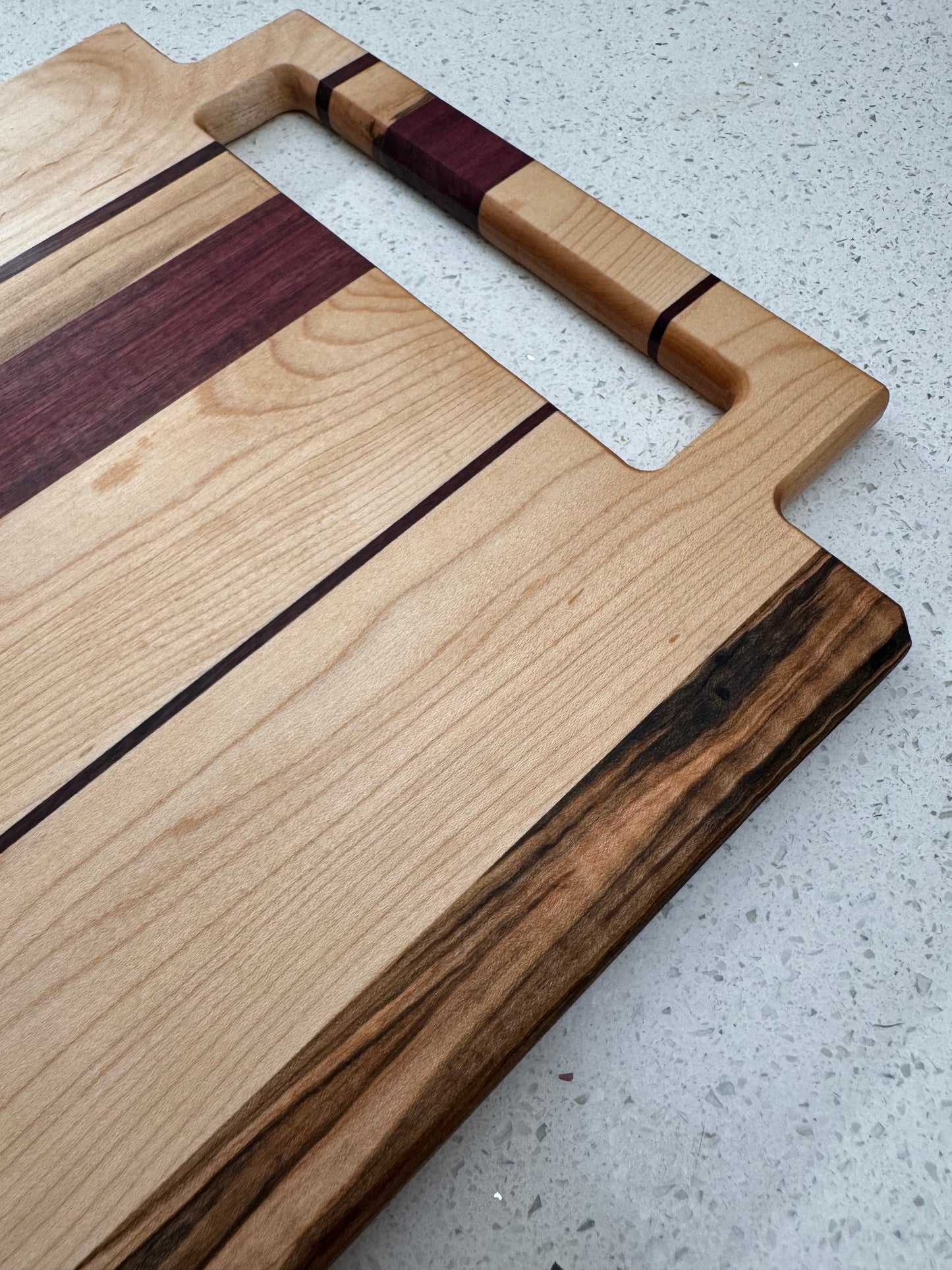 The "Double Handle Big Boy" Cutting Board