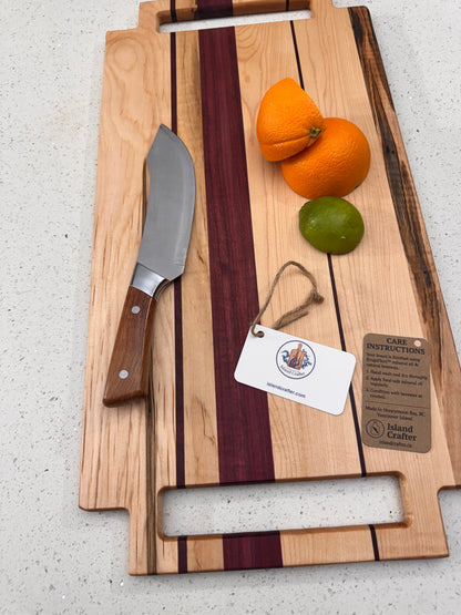 The "Double Handle Big Boy" Cutting Board