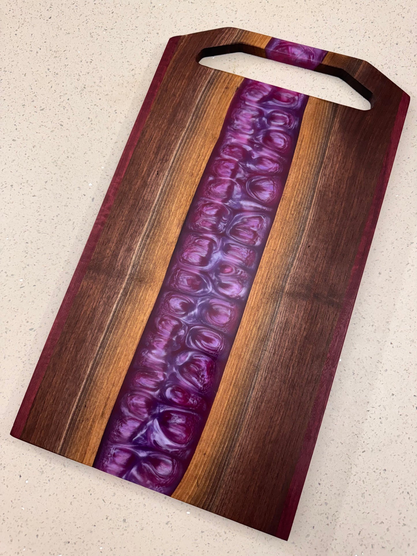 The "Purple River of Ecstasy" Serving Board