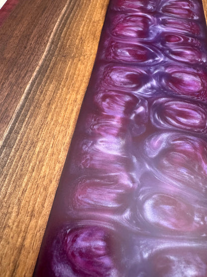 The "Purple River of Ecstasy" Serving Board