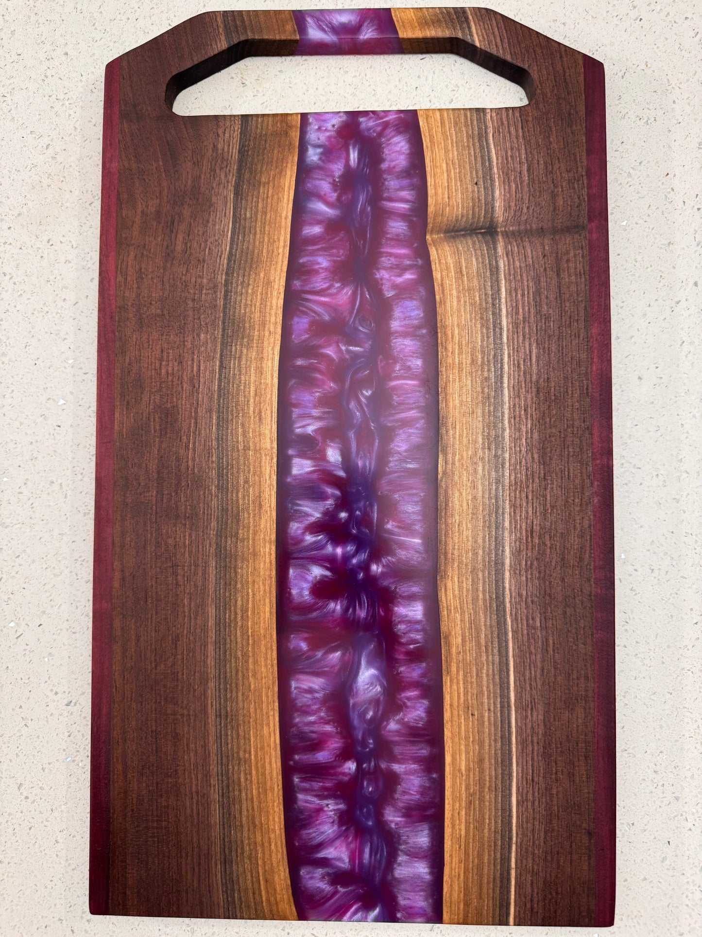 The "Purple River of Ecstasy" Serving Board