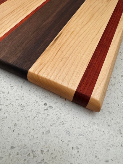 The "Perfect Stripes" Cutting Board