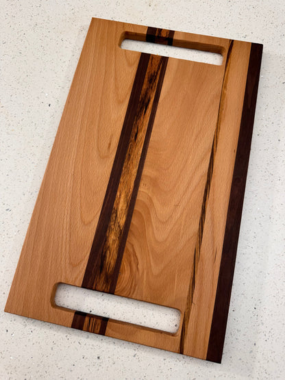 The "Screams cut bread on me please" Cutting Board